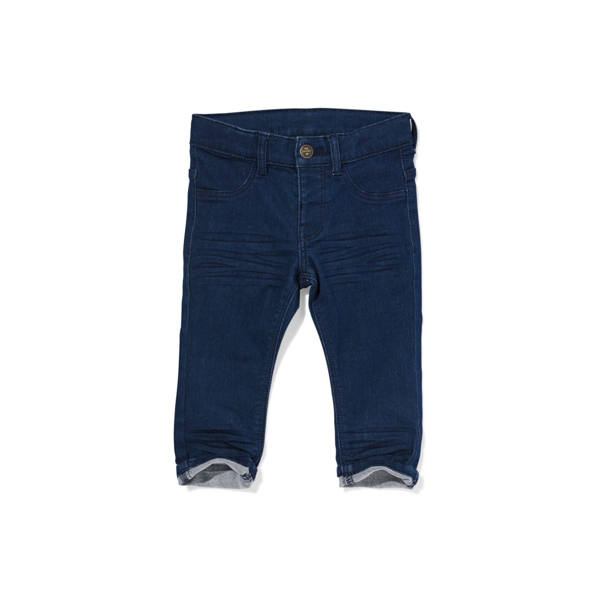HEMA Baby jogdenim donkerblauw (donkerblauw)