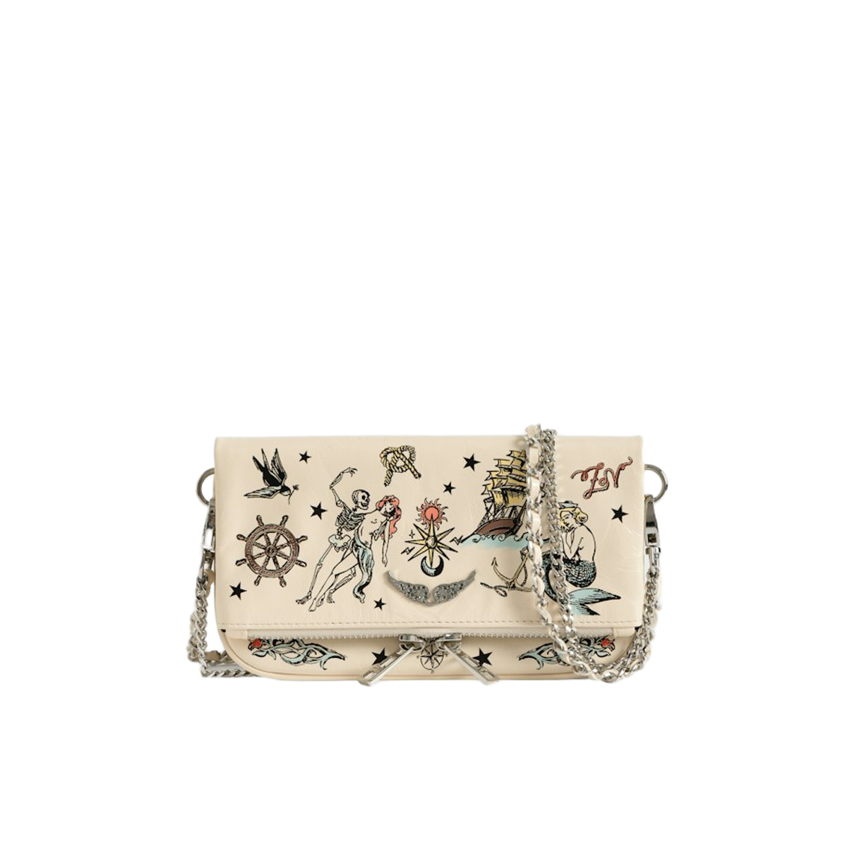 ZADIG & VOLTAIRE - Rock Mini Tattoo borsa clutch - Donna - Taglia UNI - Immagine 3