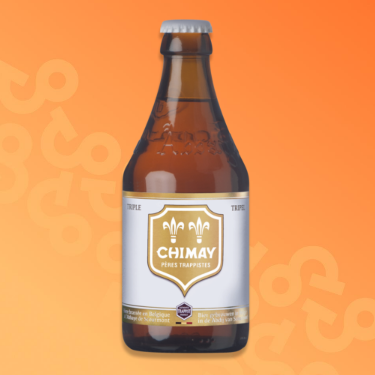 Bottle of Chimay Tripel White 33 cl