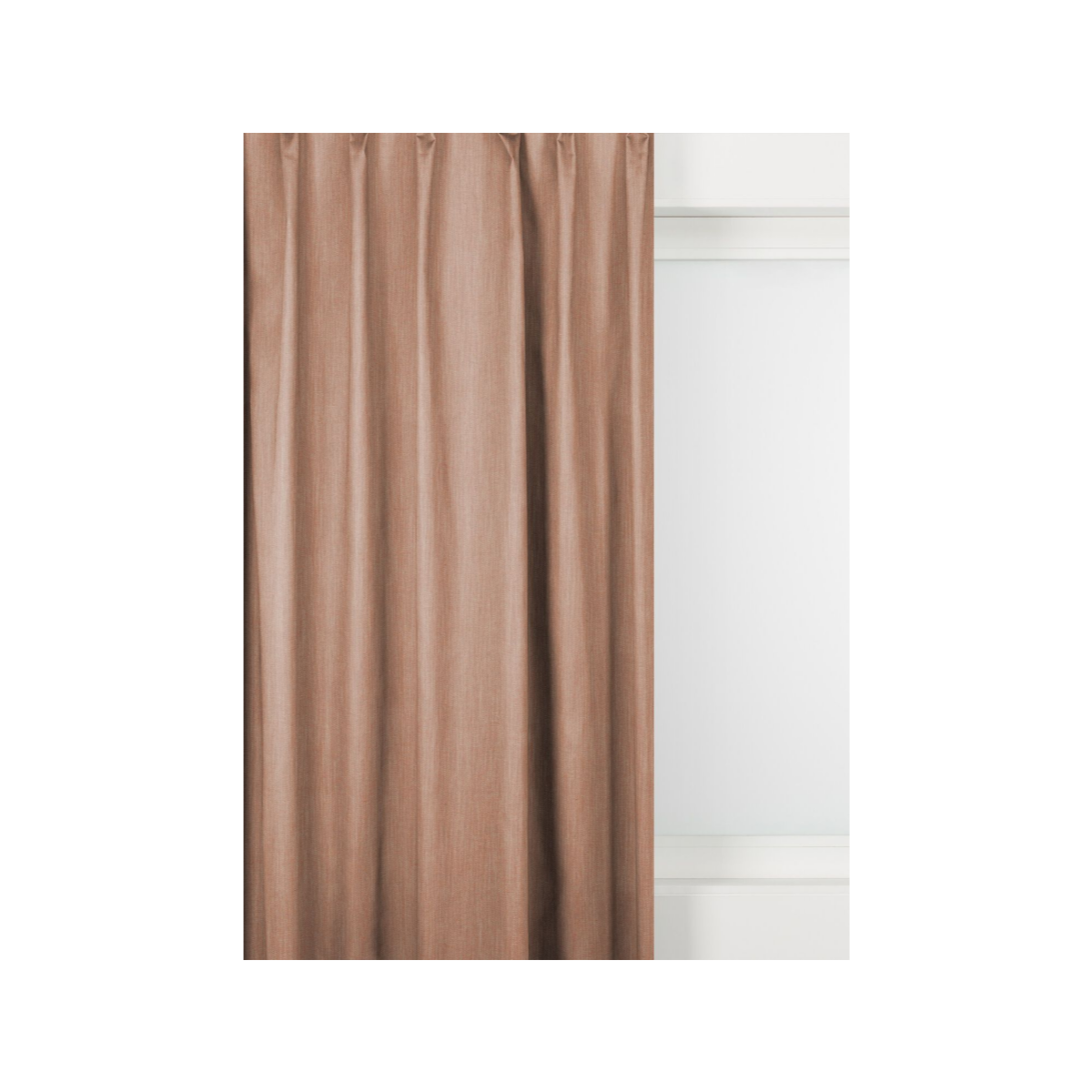 HEMA HEMA Gordijnstof Calais Gerecycled Terra (terra)