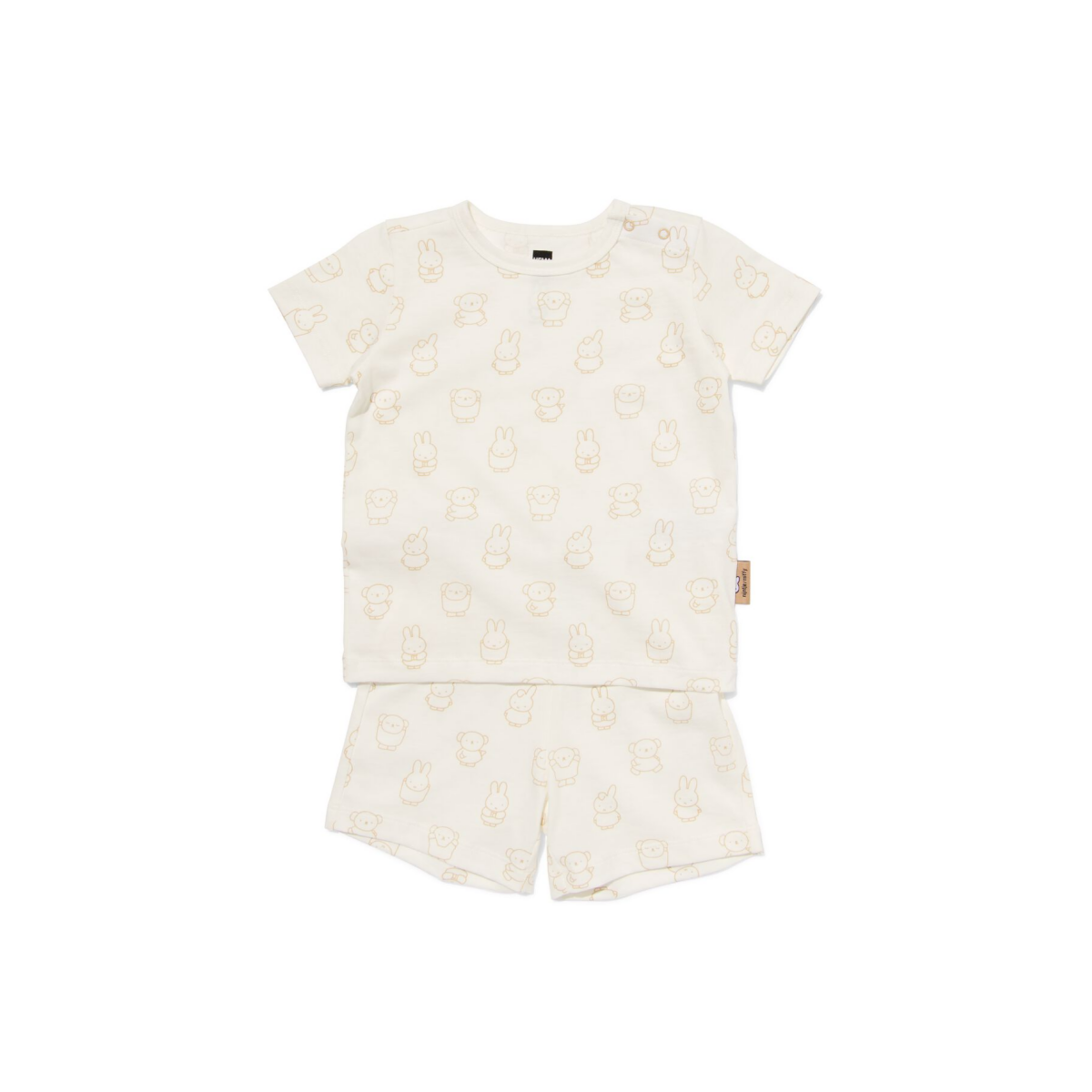 HEMA Nijntje baby shortama beige (beige)