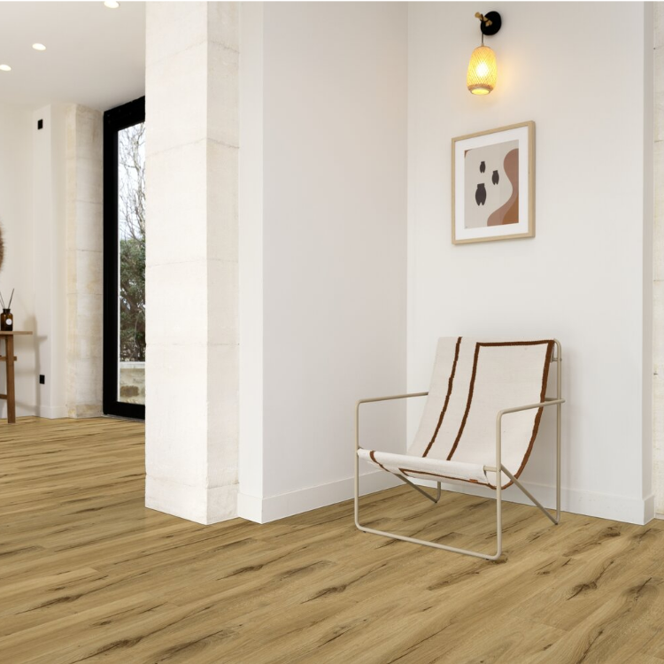 Lame XL de sol PVC effet bois clipsable bambi fauve Gerflor - 149.2 cm x 22.9 cm x 0.57 cm — vue 3