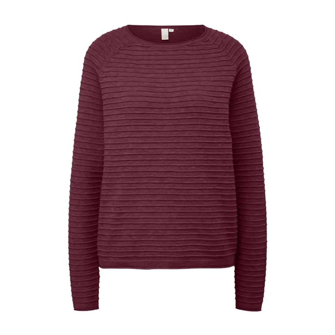 QS - Damen Pullover - Rot - Größe: XXL - bei Tara-M