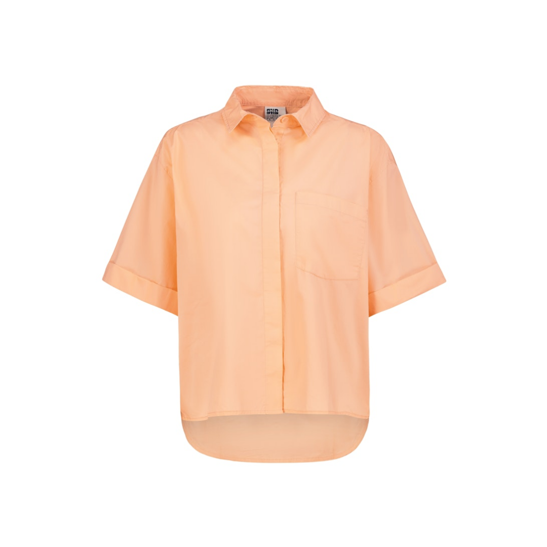 Eight 2 Nine - Damen Kurzarmbluse - sunny peach - Größe: XL - bei Tara-M