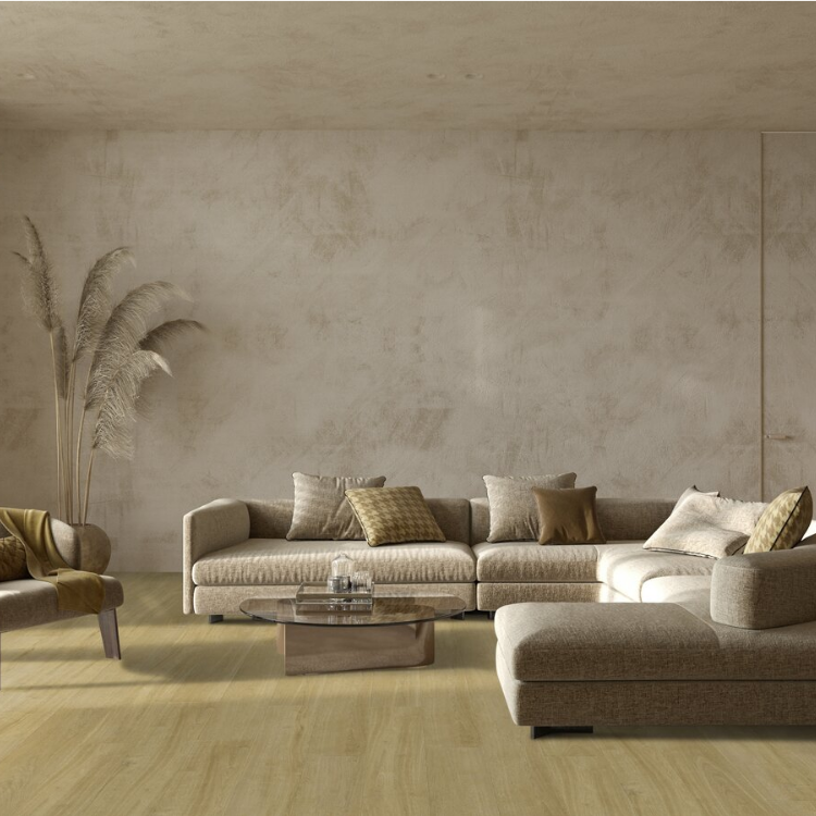 Lame de sol PVC effet bois prête à poser madera miel Gerflor - 121.9 cm x 20.3 cm x 0.35 cm