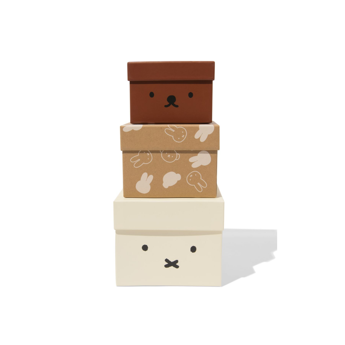 HEMA HEMA Nijntje Opbergdoosjes Karton - 3 Stuks