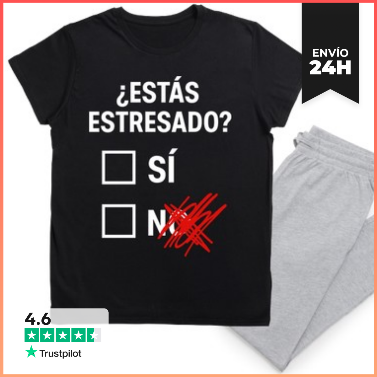 Pijama Estás Estresado Regalo Gracioso Friki laTostadora