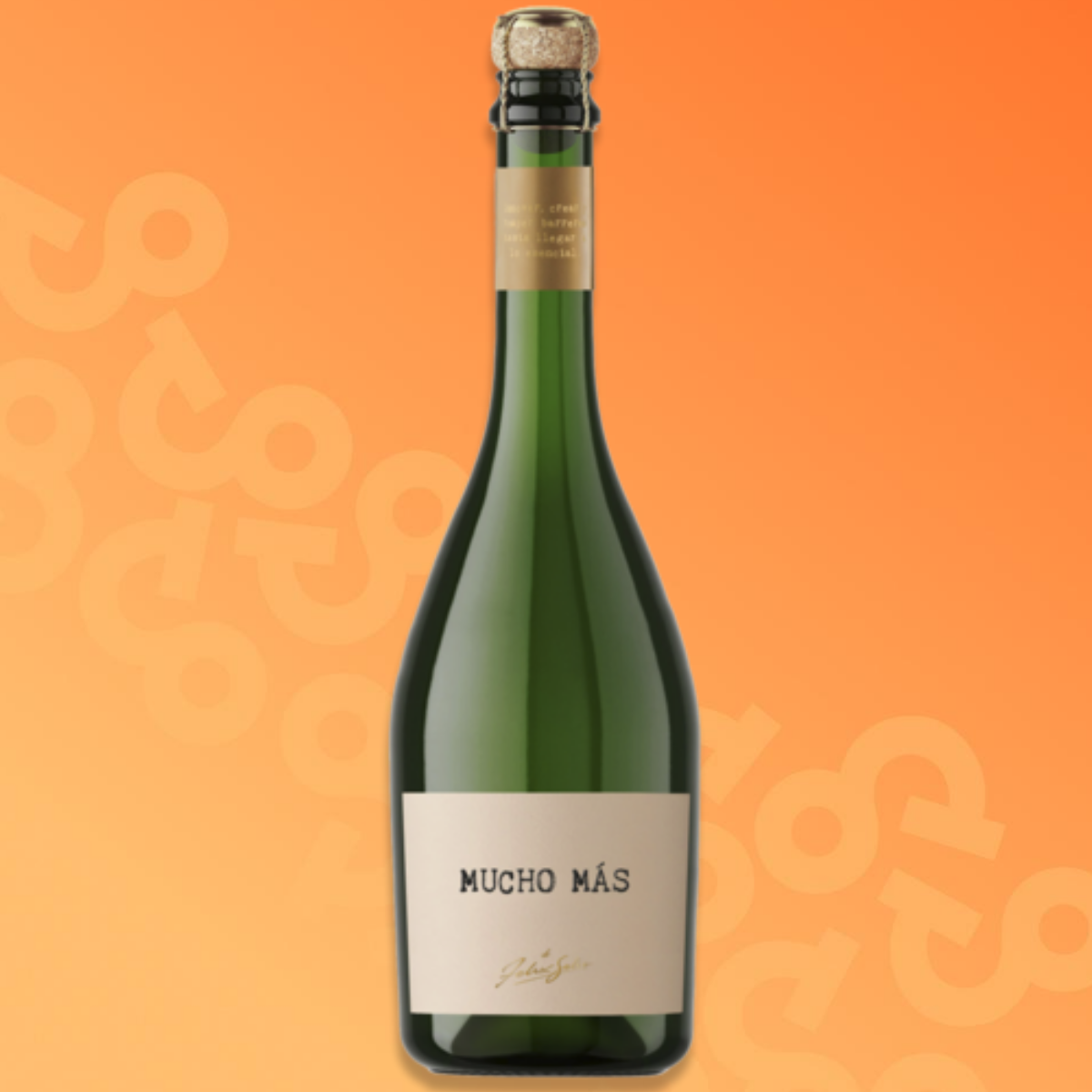Mucho Más Sparkling sparkling wine, 75 cl bottle