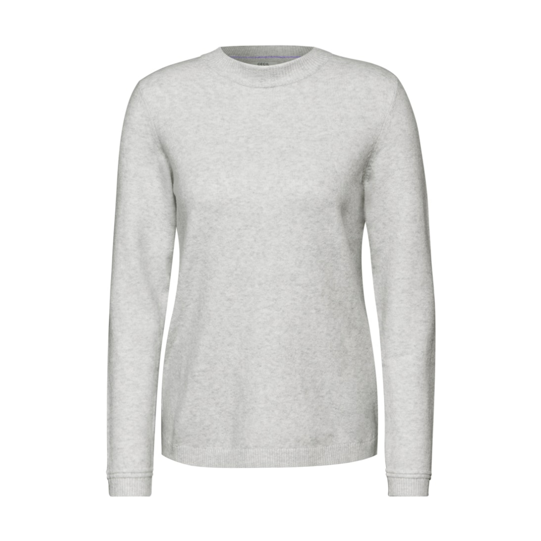 Cecil - Damen Pullover - soft Grau melange - Größe: XL - bei Tara-M