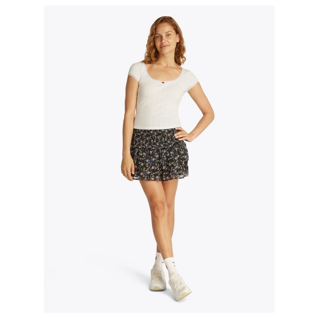 Tommy Jeans Damen T-Shirt Dw0dw20621 günstig online kaufen