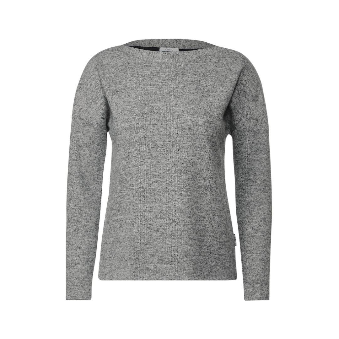 Cecil - Damen Langarmshirt - Schwarz - Größe: M - bei Tara-M