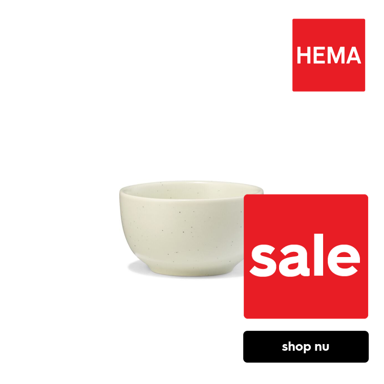 HEMA Schaaltje Ø7cm Trend aardewerk groen spikkel (groen)