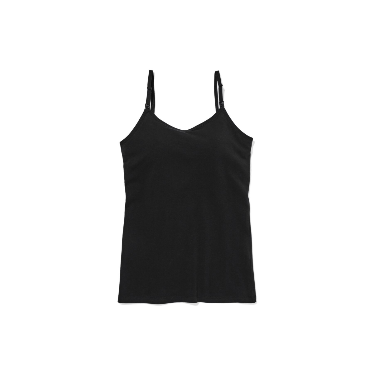 HEMA Voedingshemd met ingebouwde cups zwart (zwart)