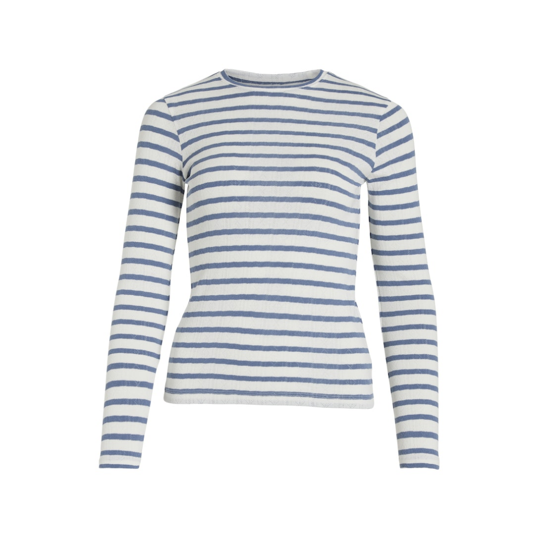 Vila - Damen Langarmshirt - Weiß - Größe: M - bei Tara-M