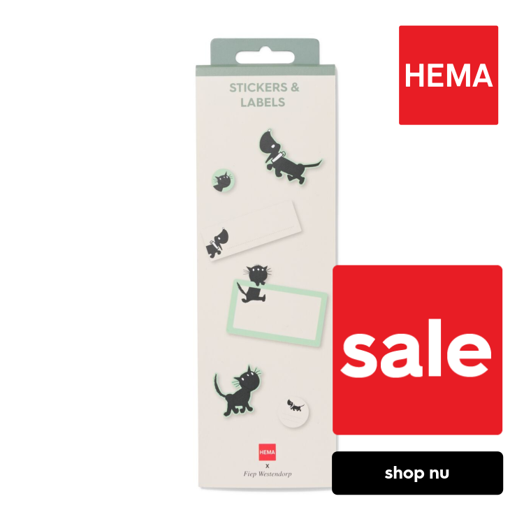 HEMA Takkie en Siepie stickerboekje
