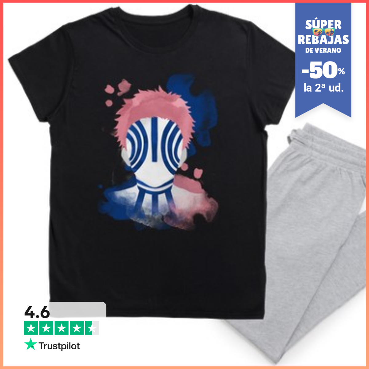 Pijama Fireworks Demon LaTostadora