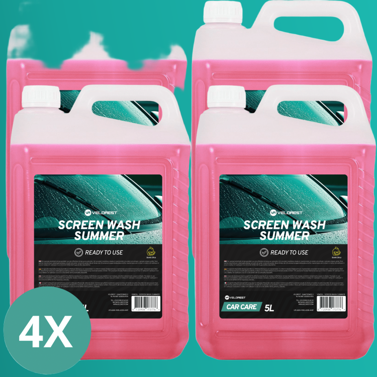 Velorest Screen Wash Summer 5L