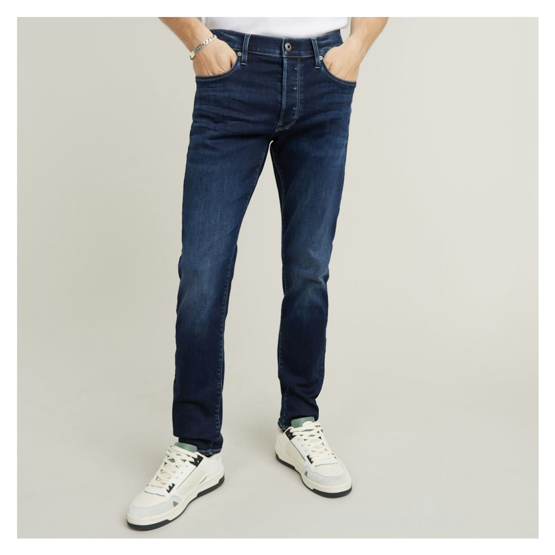 G-Star Raw Jeans Slim Baumwolle-Elastomultiester Dk Aged