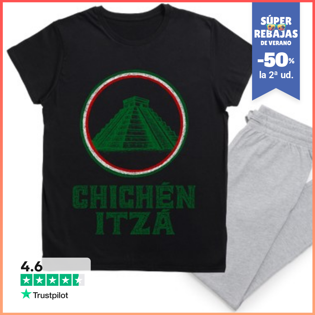 Pijama Chichén Itzá México LaTostadora