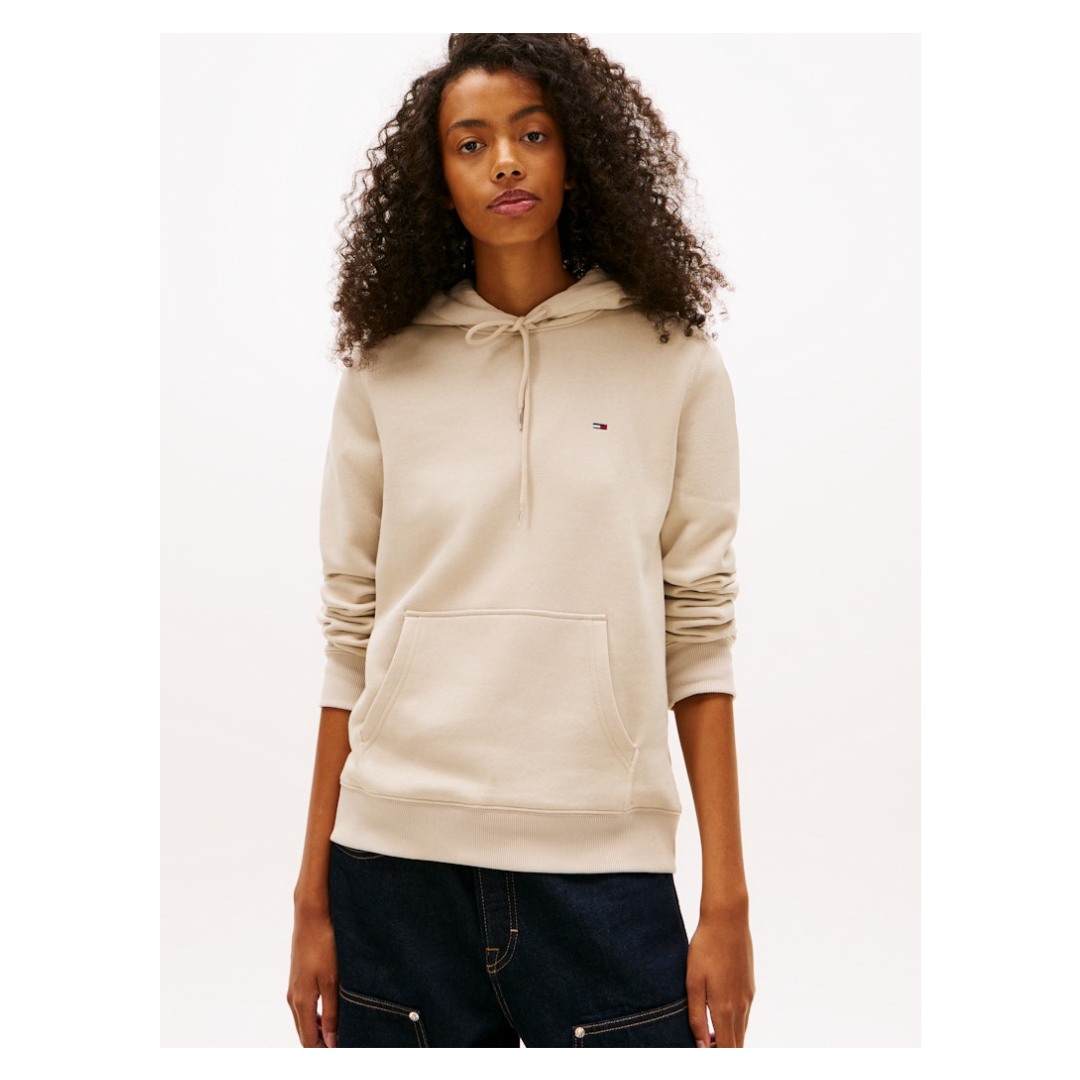 Tommy Jeans - Damen Sweatshirt - gulf sand - Größe: L - bei Tara-M