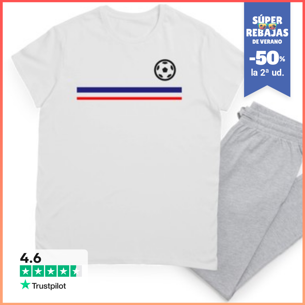 Pijama Francia Fútbol LaTostadora