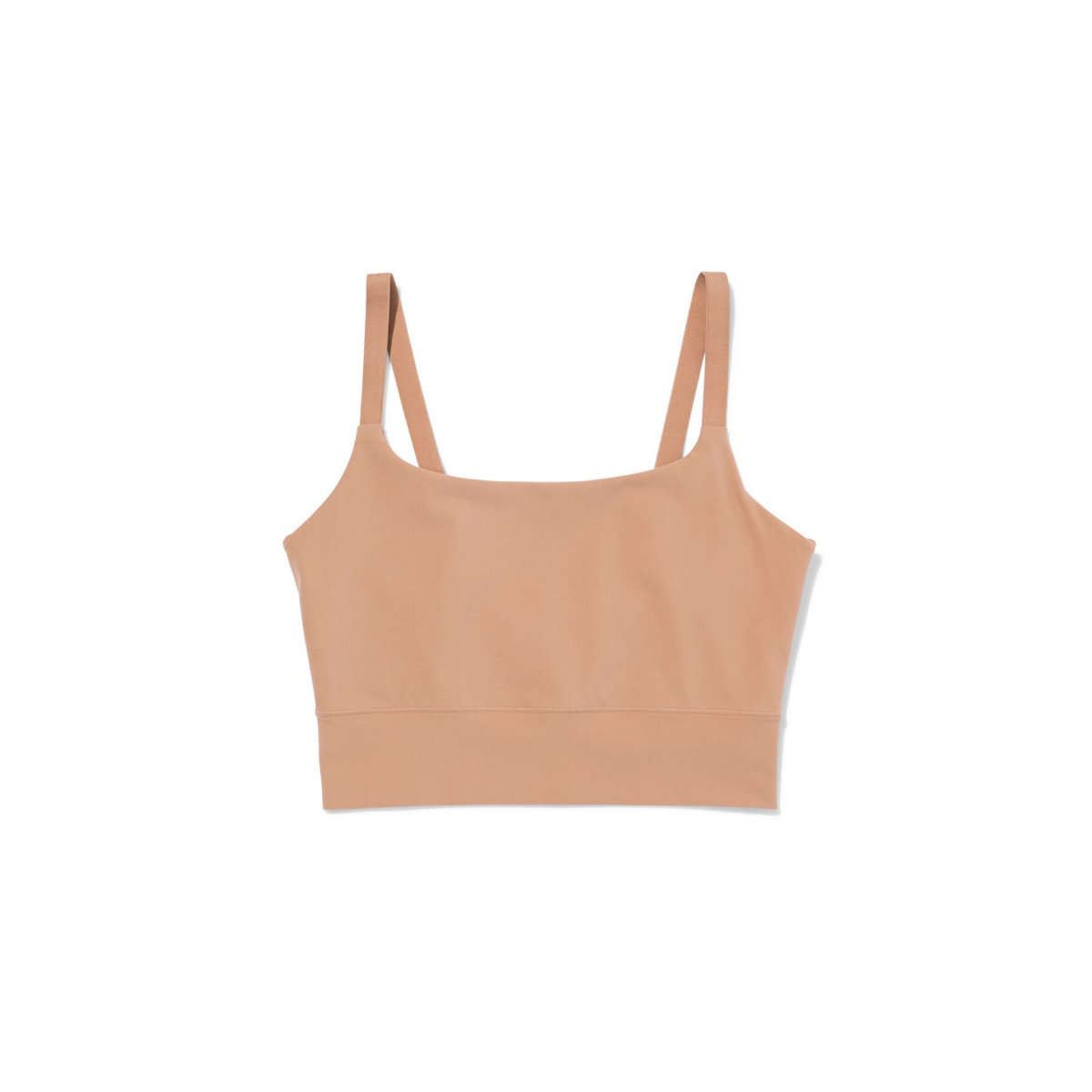HEMA Niet voorgevormde top zonder beugel - ultimate comfort lichtbruin (lichtbruin)