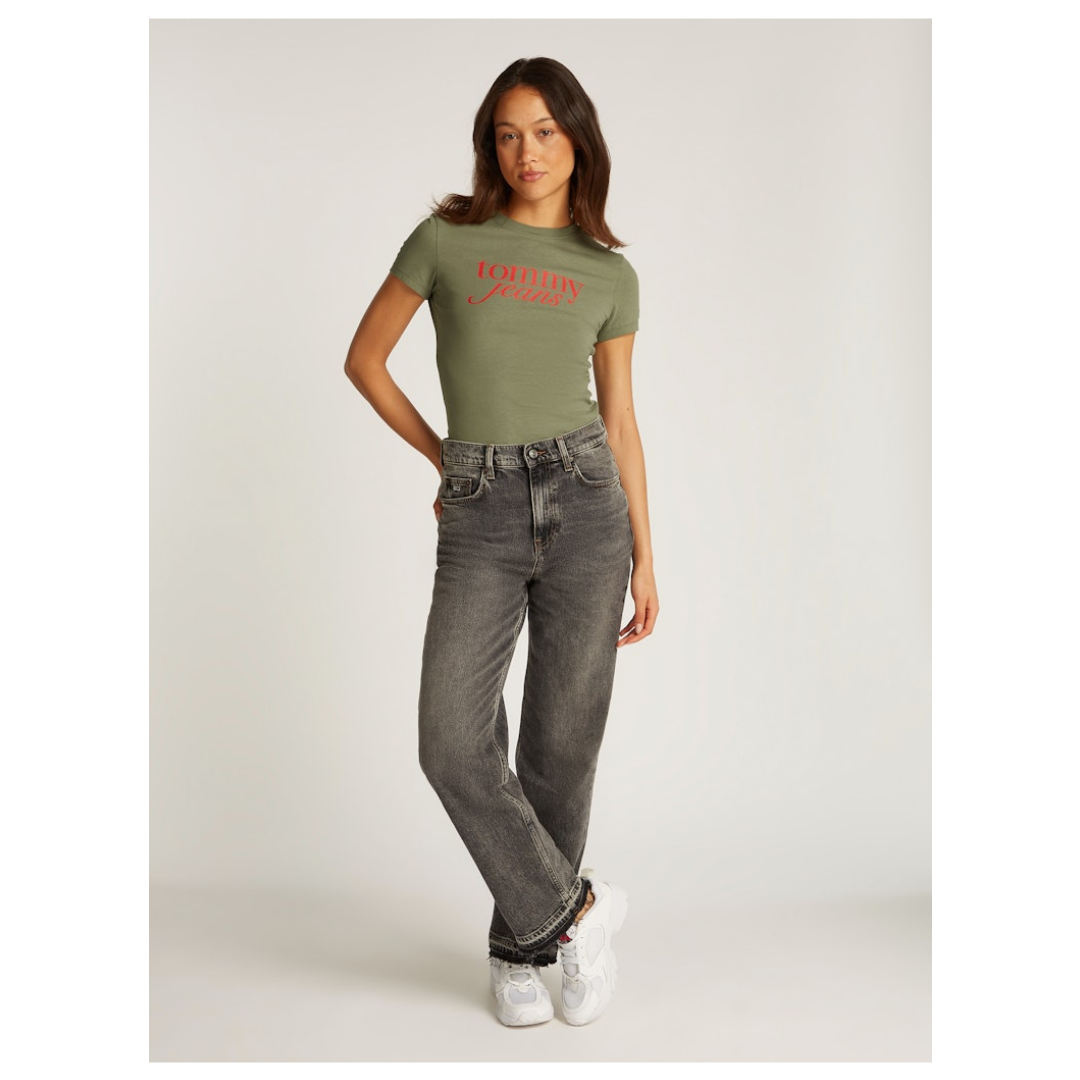Tommy Jeans Damen T-Shirt Dw0dw19447 günstig online kaufen