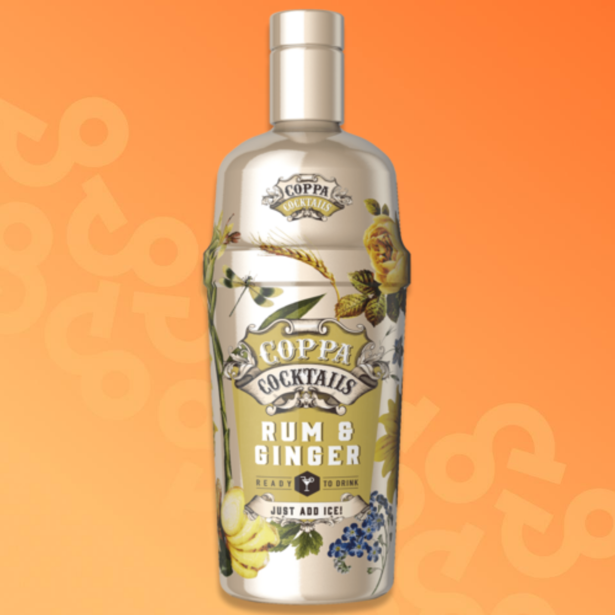 Coppa Cocktails Rum Ginger 70 cl bottle