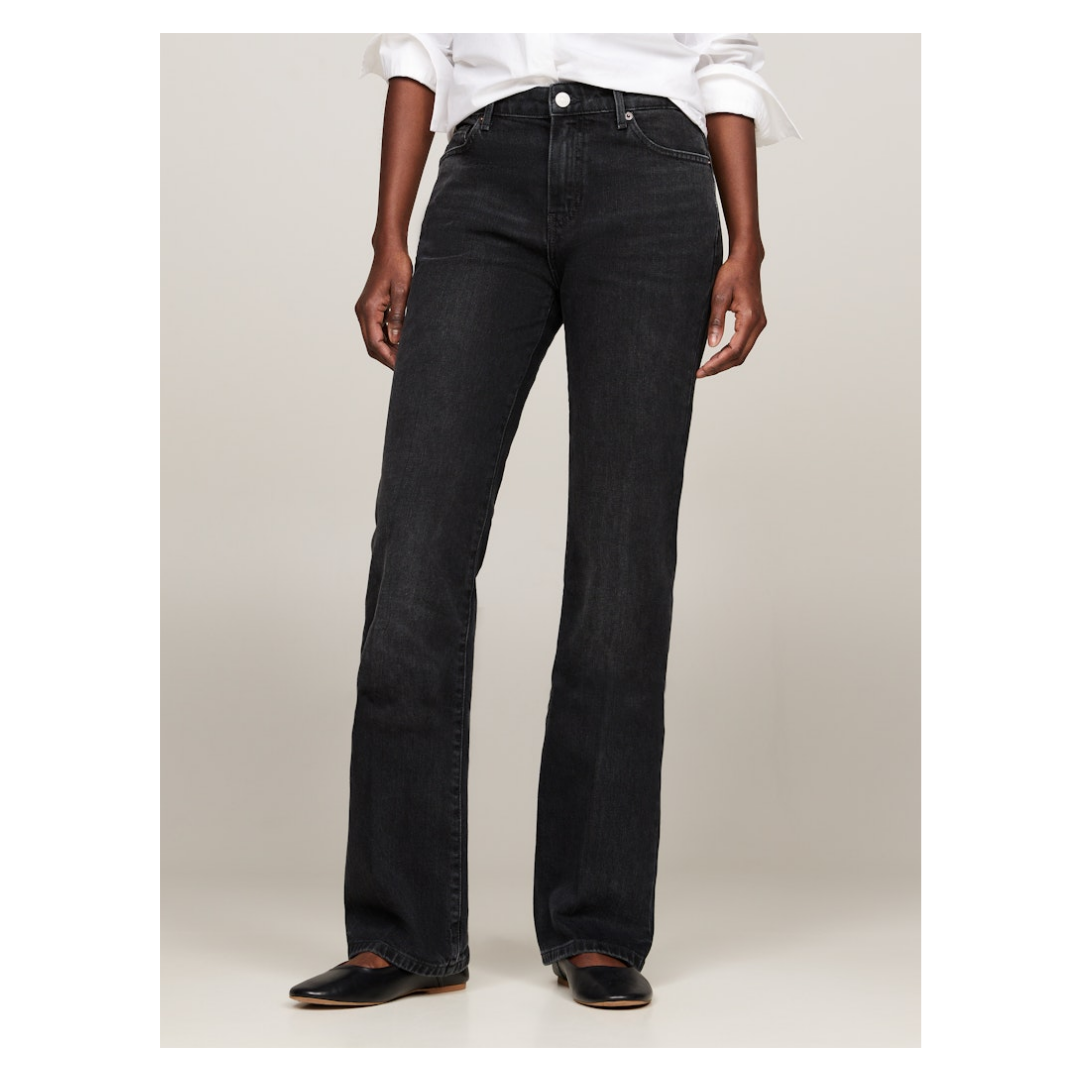 Tommy Hilfiger - Damen Jeans - Schwarz - Größe: 29-34 - bei Tara-M