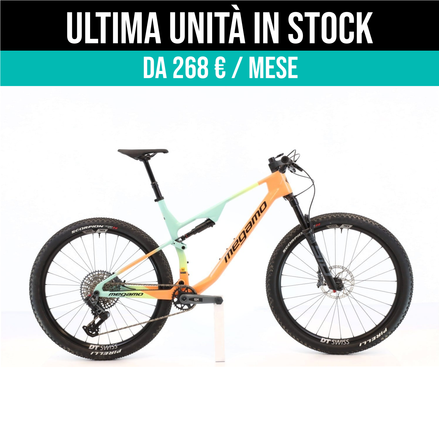 Megamo Track GX AXS taglia XL Semi-nuova