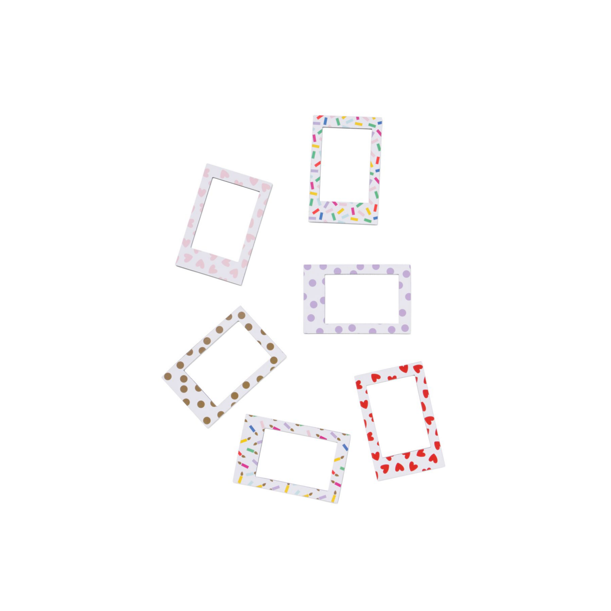 HEMA Magnetische fotoframes confetti - 6 stuks