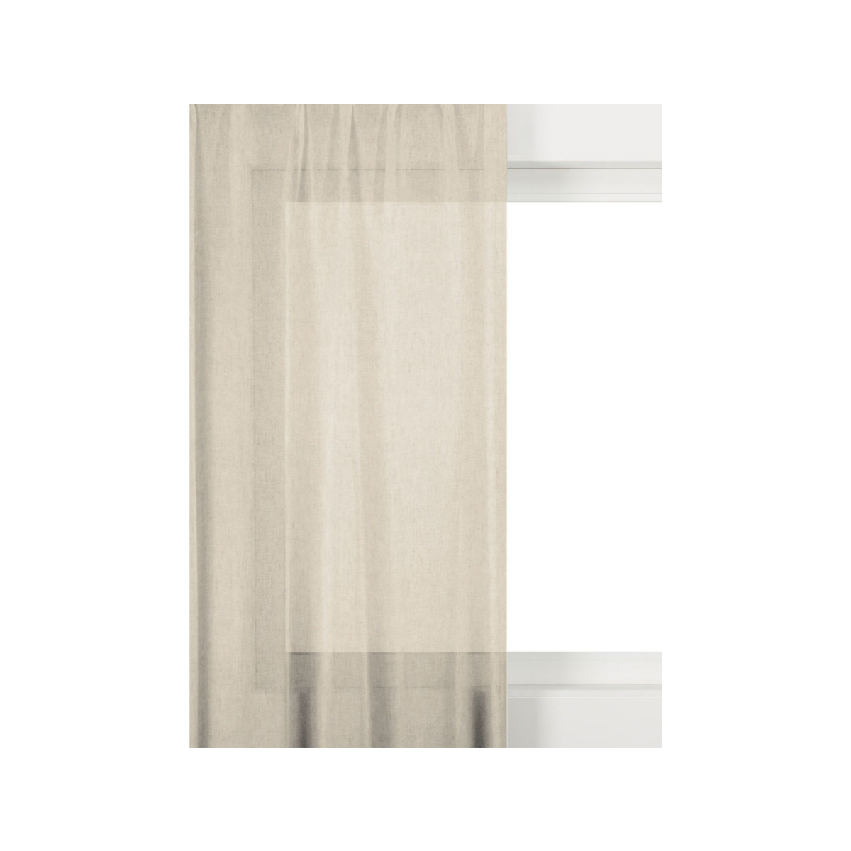 HEMA HEMA Gordijnstof Elst Inbetween Zand (zand)