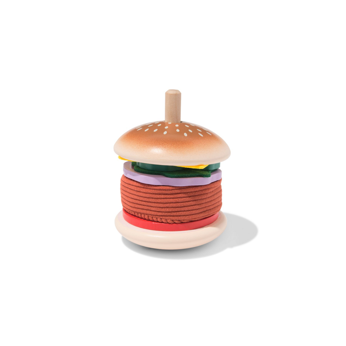 HEMA Hamburger 9x12x9cm hout