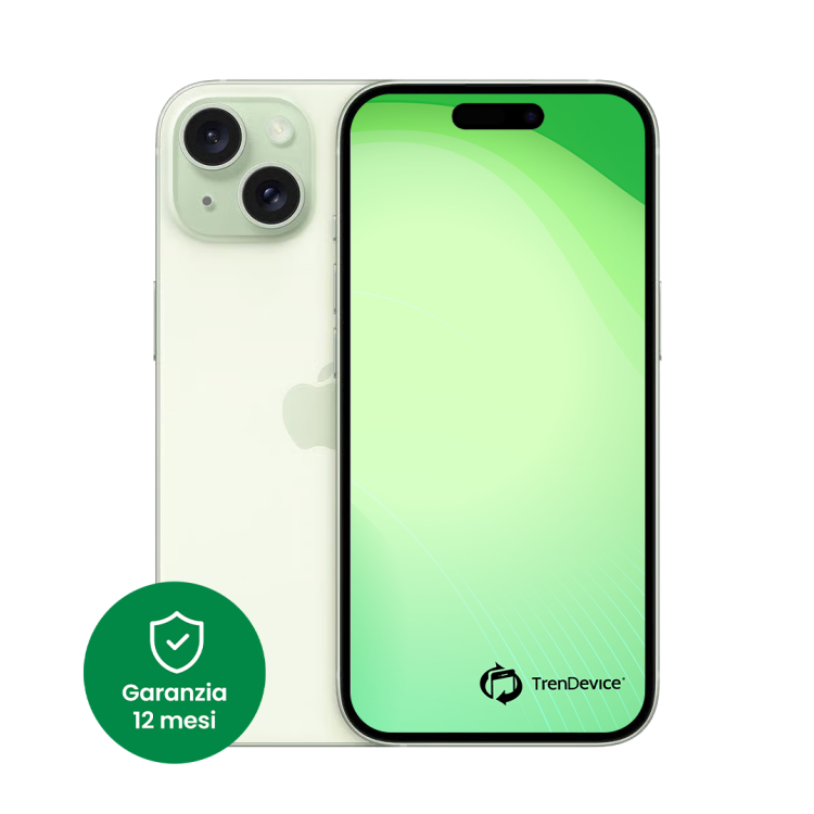 iPhone 15 Plus 128 GB Verde B Ricondizionato