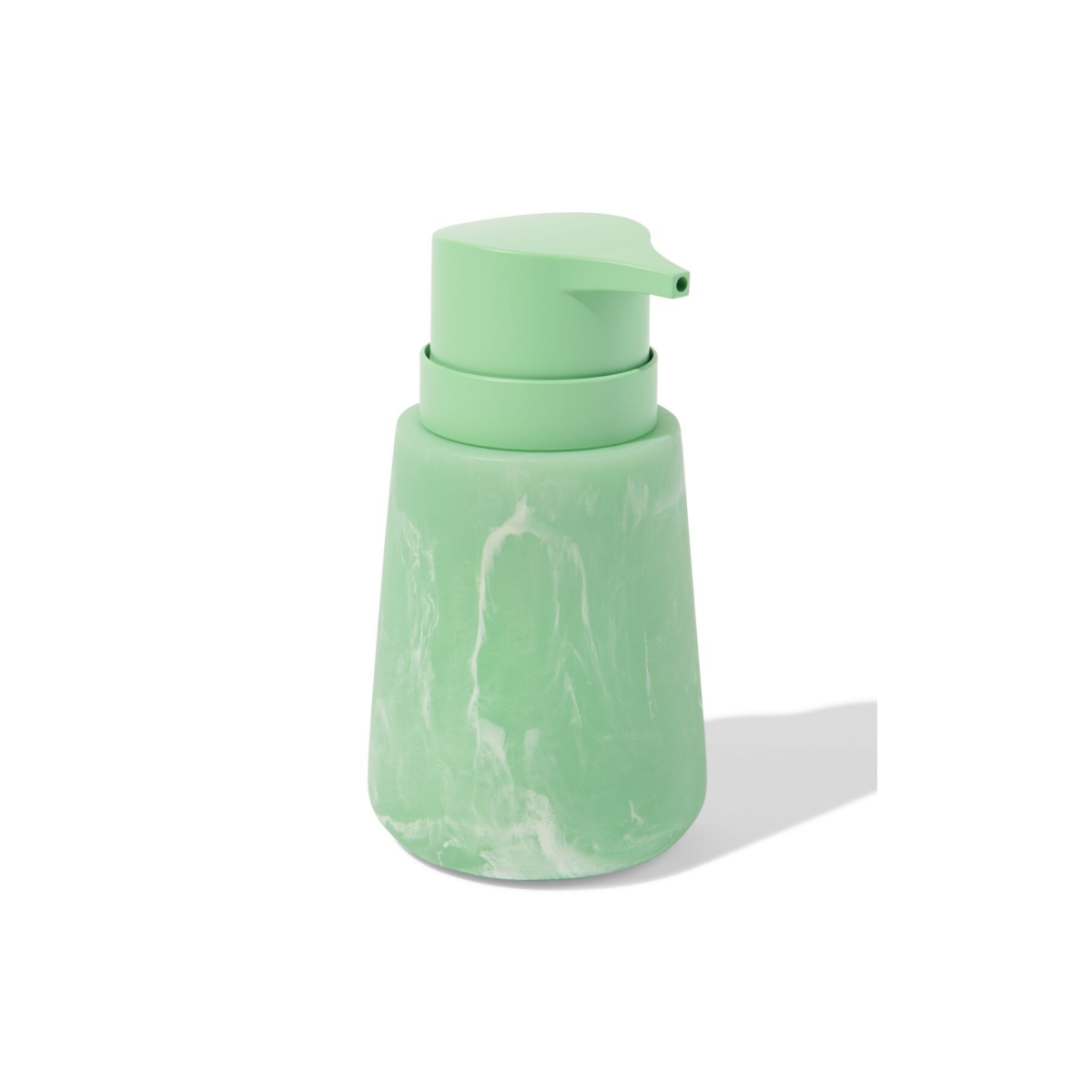 HEMA Zeeppomp 15x⌀8cm epoxy marmerlook groen (groen)