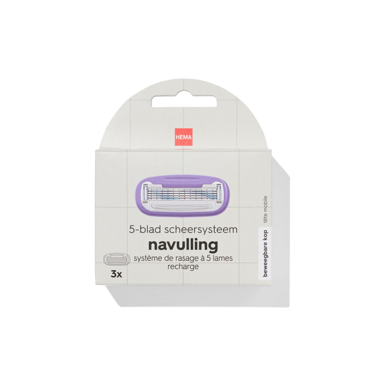 HEMA 5-blad scheersysteem navullingen - 3 stuks
