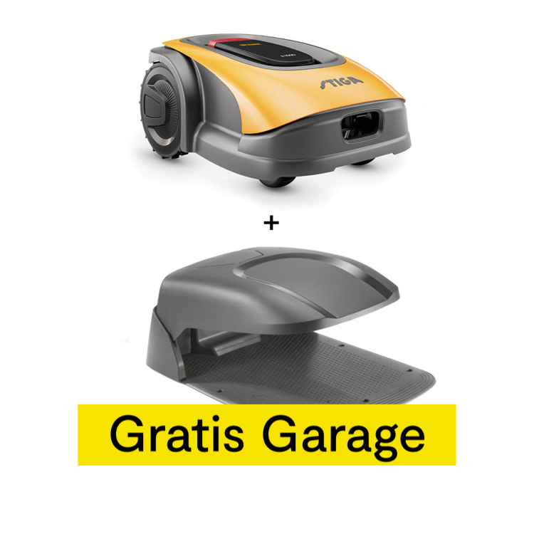 STIGA A 1000 - Autonomer Mähroboter für bis zu 1400 m² + gratis Garage