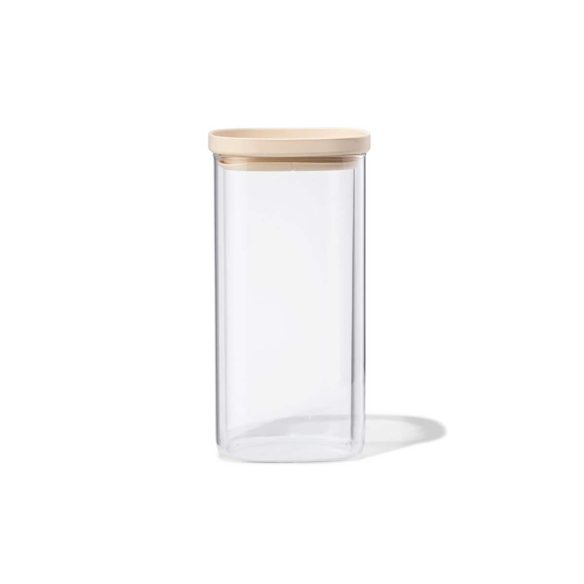 HEMA HEMA Voorraad Bus 1600ml Glas Met Deksel (transparant)