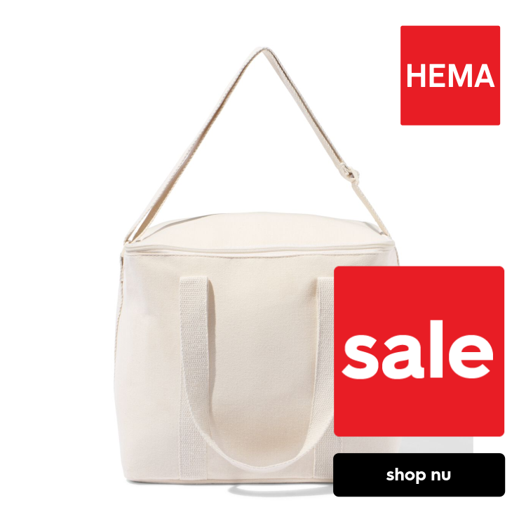 HEMA Grote koeltas 32x23x30cm canvas