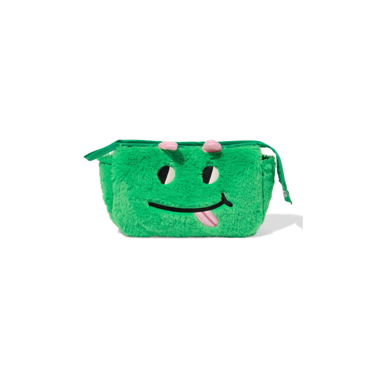HEMA HEMA Toilettas Groen Monster
