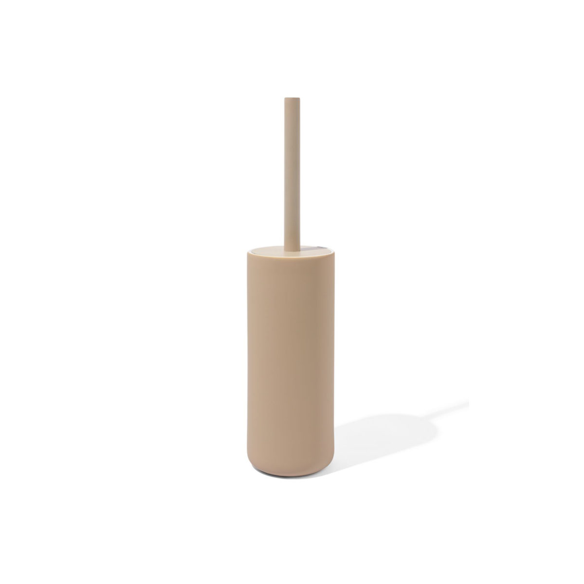 HEMA HEMA Toiletborstelhouder Ø9.5x43cm Mat Zand (zand)