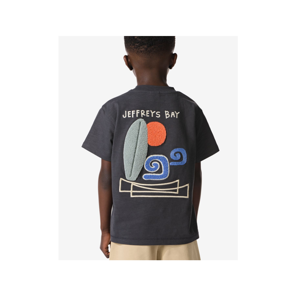 HEMA Kinder T-shirt donkergrijs (donkergrijs)