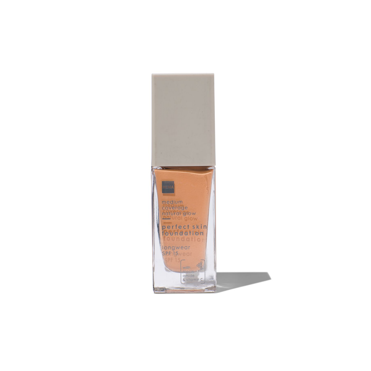 HEMA HEMA Perfect Skin Foundation SPF15 08 Peach Neutral (lichtbruin)