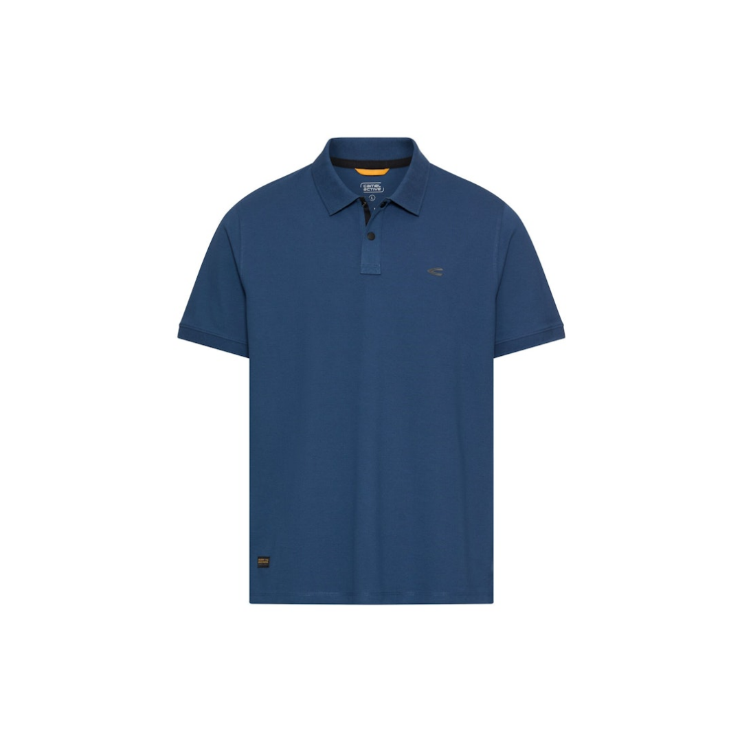 Camel Active - Herren Poloshirt - indigo blue - Größe: M - bei Tara-M