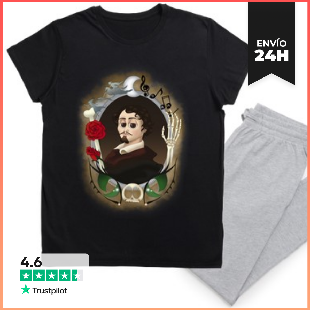 Pijama Gustavo Adolfo Bécquer laTostadora