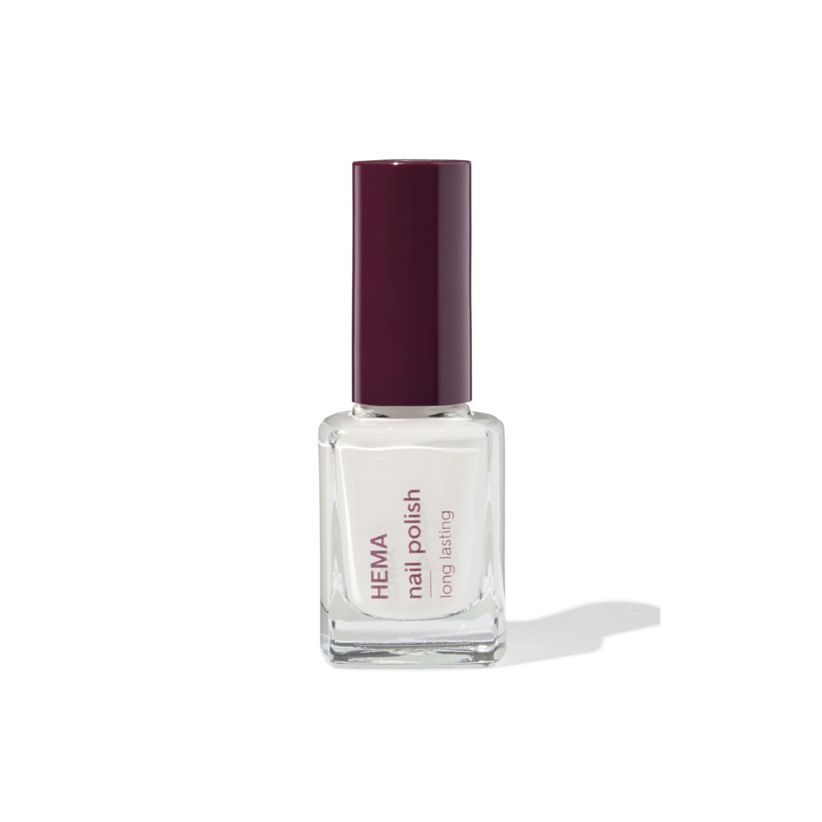 HEMA HEMA Long Lasting Nagellak 402 Milkmaid (wit)