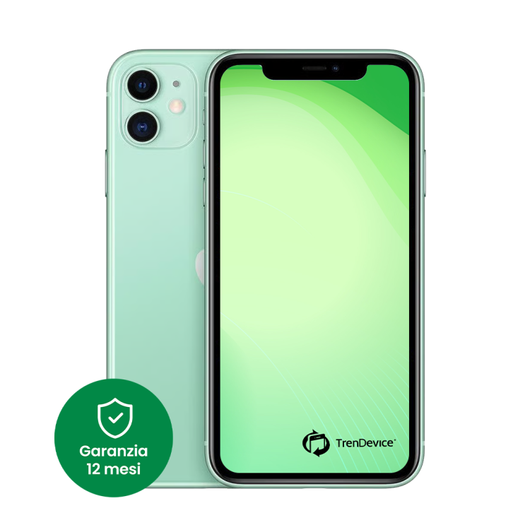 iPhone 11 128 GB Verde C Ricondizionato