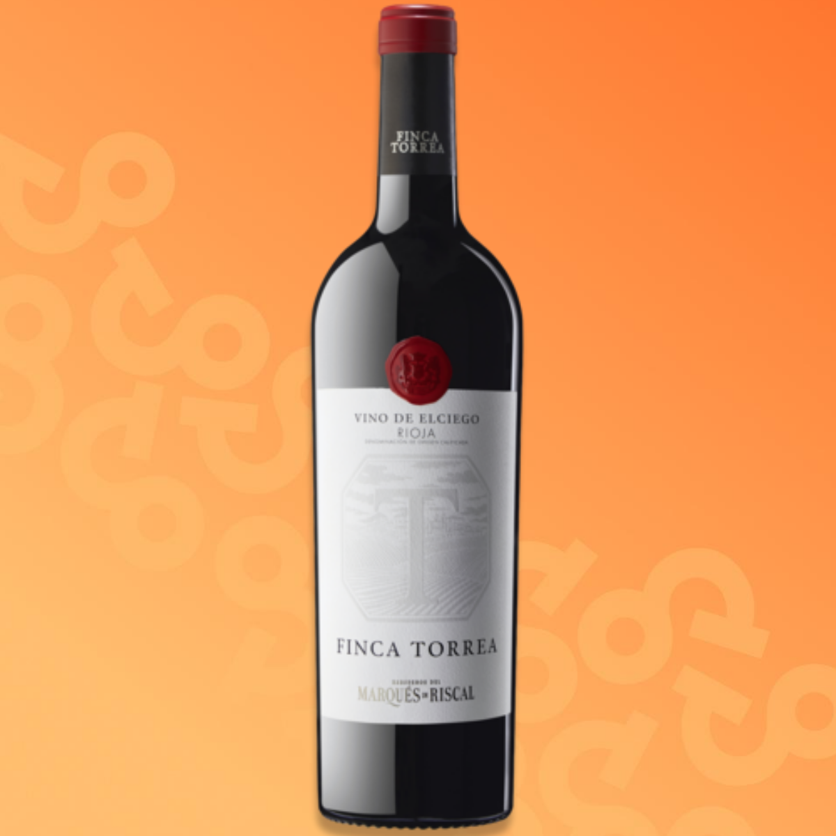 Bottle of Marqués de Riscal Rioja Finca Torrea red wine 75 cl