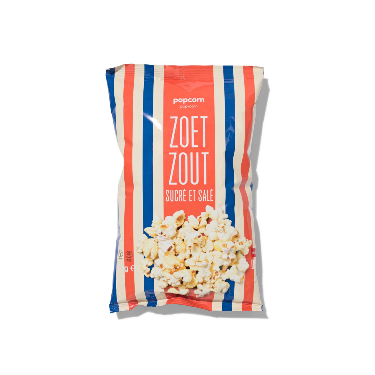HEMA Zoete en zoute popcorn 65g