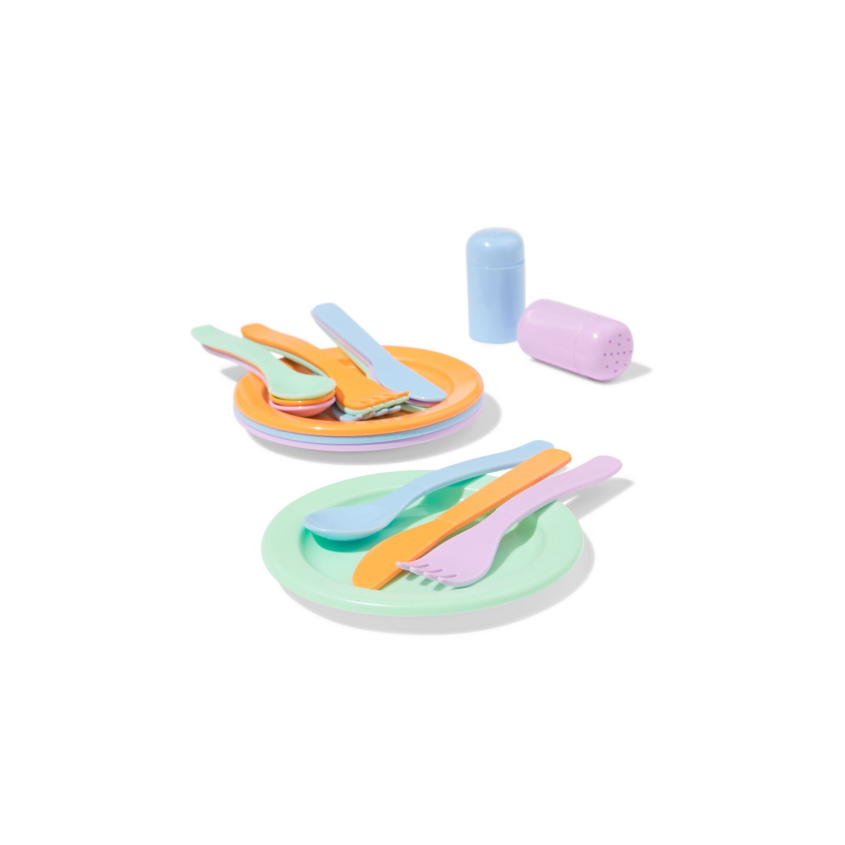 HEMA Bordjes en vorkjes bio plastic